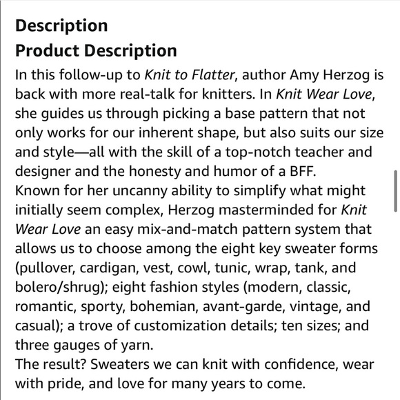 Knit Wear Love: Foolproof Instructions for Knitting Paperback Book - Picture 4 of 16